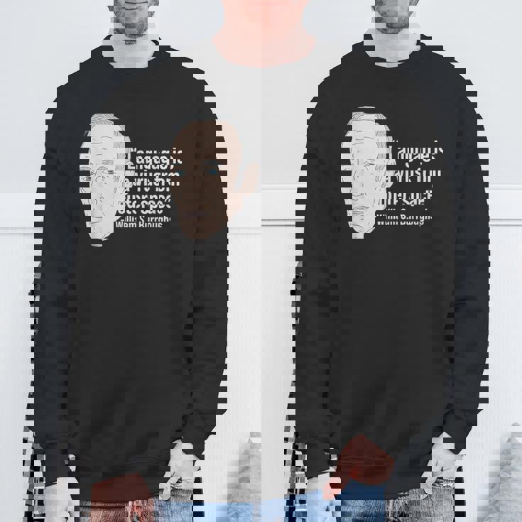 ウィリアム・バロウズ ビート詩人の名言 ビートジェネレーション スウェットシャツ 高齢者への贈り物