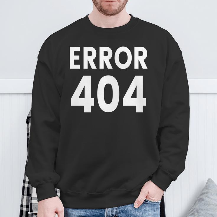 エラー404 長袖tシャツ スウェットシャツ 高齢者への贈り物