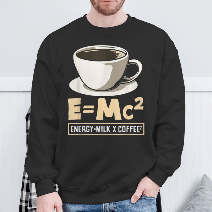 コーヒーラバーエナジーミルクコーヒー EMc² スウェットシャツ 高齢者への贈り物