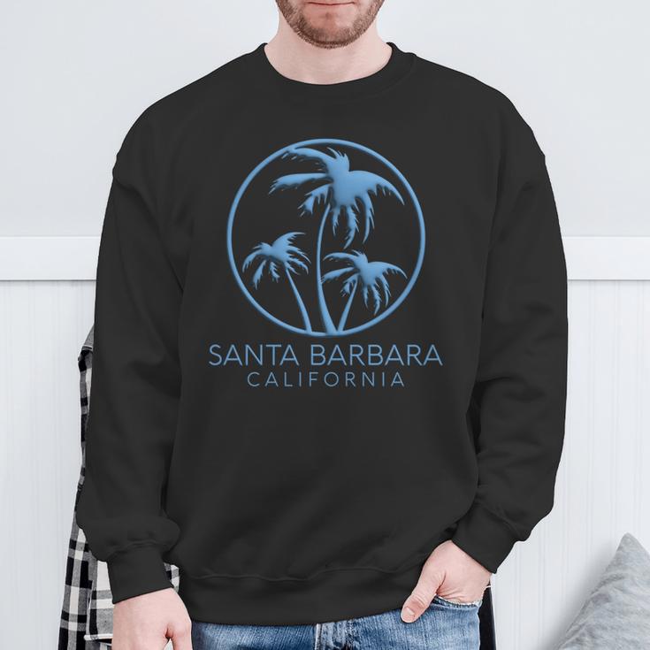 サンタ バーバラ ビーチ カリフォルニア サーフ ヴィンテージ カリ イスラビスタ 長袖tシャツ スウェットシャツ 高齢者への贈り物
