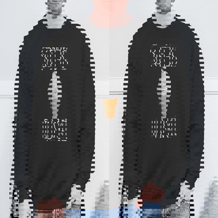 ソフトアイスクリーム ジャンキーアイスクリームパーラー スウェットシャツ 高齢者への贈り物