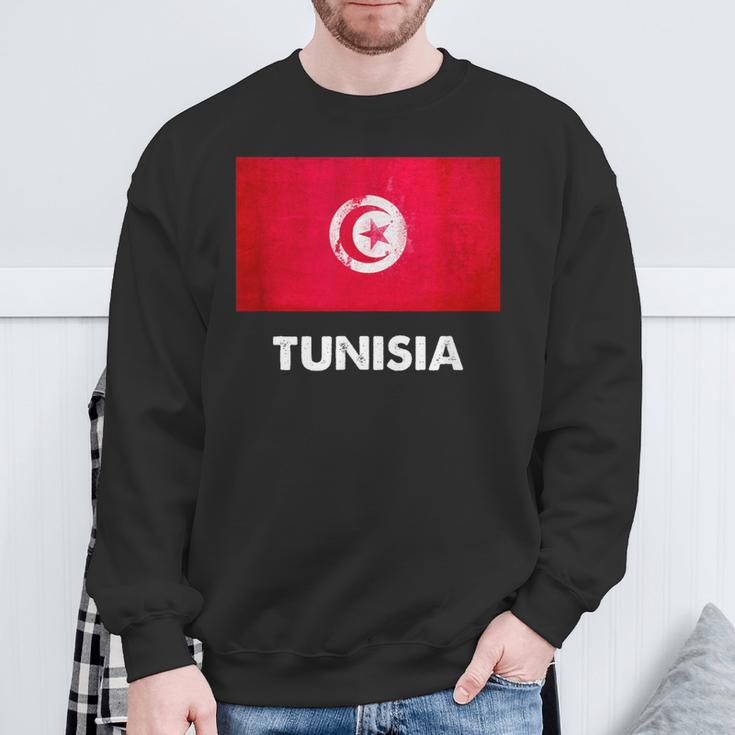 チュニジア国旗tシャツ スウェットシャツ 高齢者への贈り物