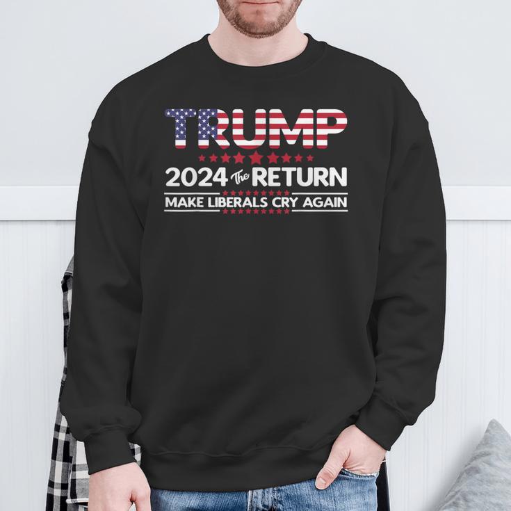 トランプ 2024 ザ・リターン スウェットシャツ 高齢者への贈り物