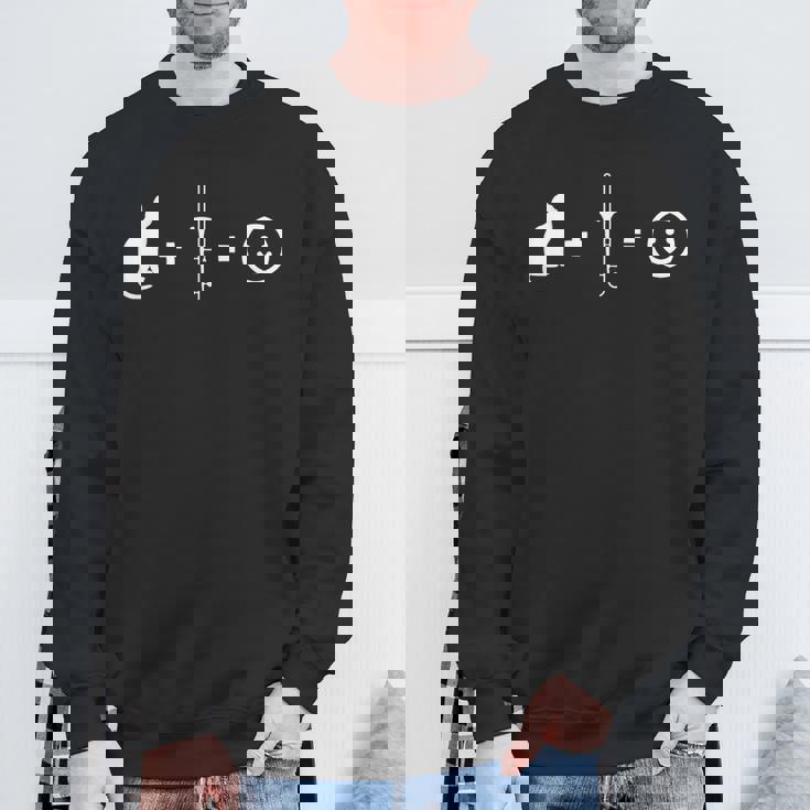 トロンボニストギフト猫とトロンボーンが大好き スウェットシャツ 高齢者への贈り物