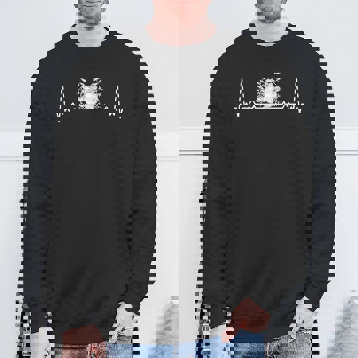 ドラムセット I ドラムセット ドラムスティック ドラムモチーフ スウェットシャツ 高齢者への贈り物