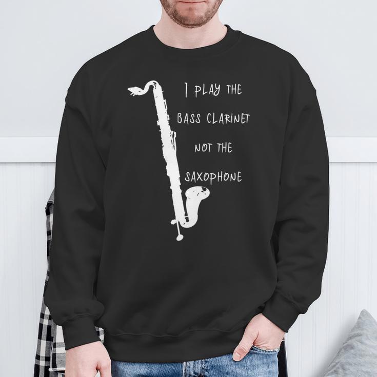 バスクラリネット 長袖tシャツ スウェットシャツ 高齢者への贈り物