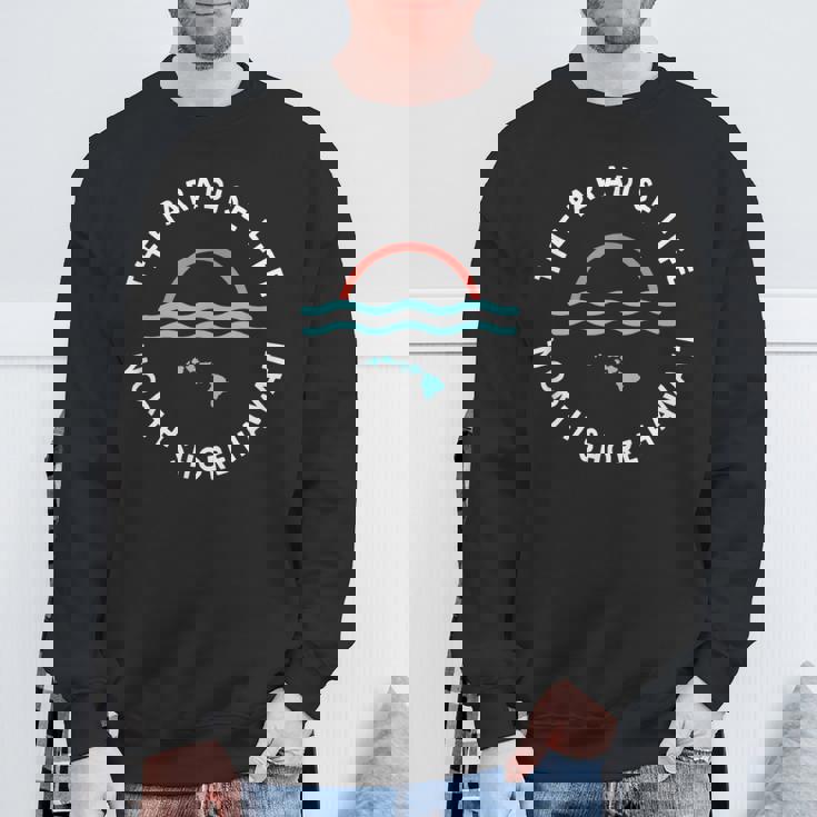 パラダイスライフサンセットノースショアハワイ諸島 スウェットシャツ 高齢者への贈り物