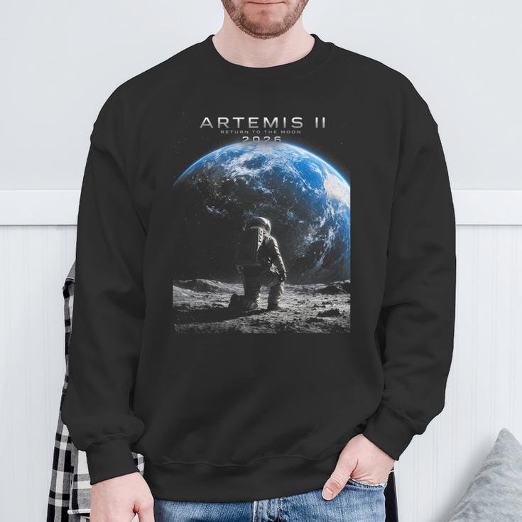 ミッション・トゥ・ザ・ムーン 宇宙飛行士アルテミス 2026 ロケットアルテミス2 スウェットシャツ 高齢者への贈り物
