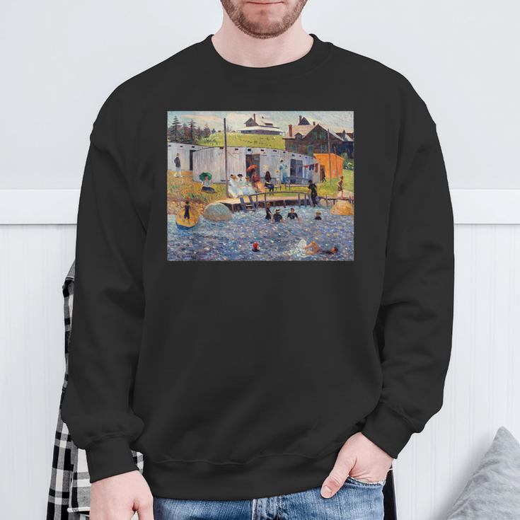ルノワール 面白いtシャツ アート 絵画 メンズ レディース 面白い 服 美術 おもしろ スウェットシャツ 高齢者への贈り物