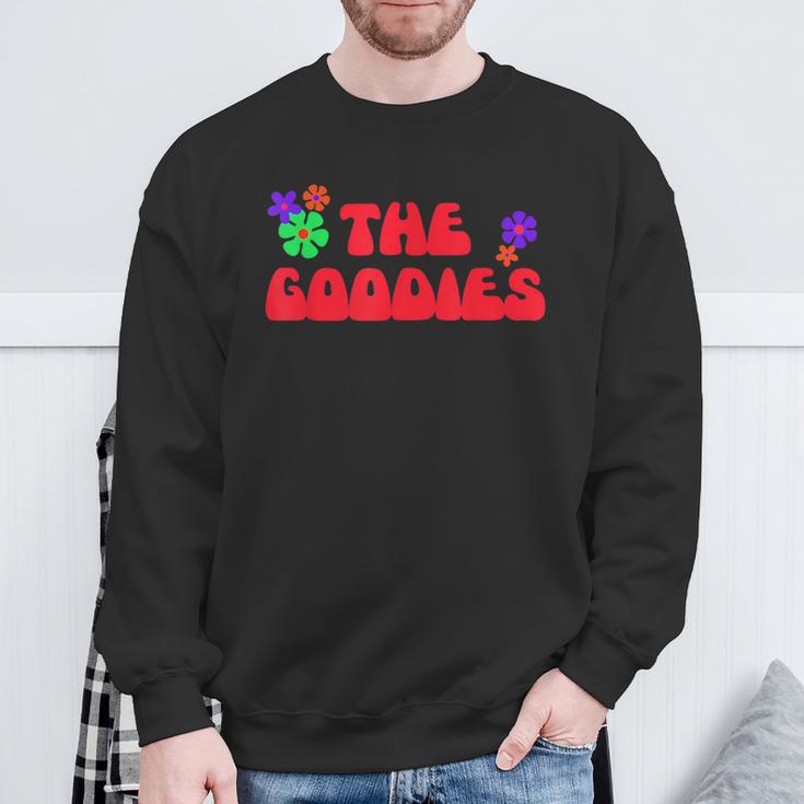 レトロヴィンテージ 1970年代 The Goodies スウェットシャツ 高齢者への贈り物