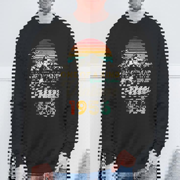 ヴィンテージ 1956 誕生日 70年 マウンテン レトロ スウェットシャツ 高齢者への贈り物