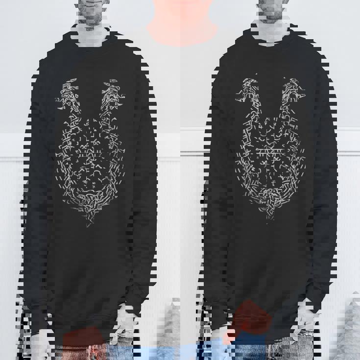 北欧バイキングコンパス アイスランド スウェットシャツ 高齢者への贈り物