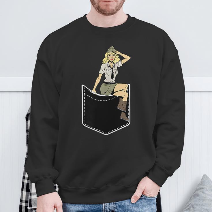 胸にピンナップガール グラフィックtシャツ クラシック ピンナップポスター スウェットシャツ 高齢者への贈り物