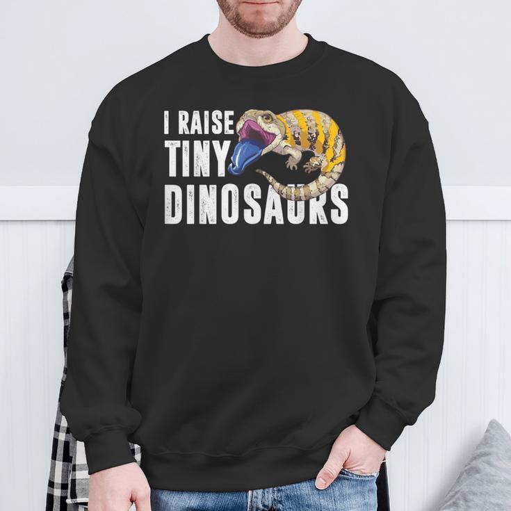 面白い青い舌のキンク I Pull Little Dinosaurs スウェットシャツ 高齢者への贈り物