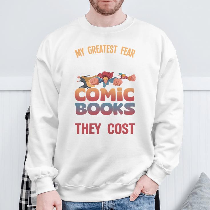 Action Figure Collector Comic Books Performance Sweatshirt Gifts for Old Men Action Figure Collector Comic Books Performance Sweatshirt Gifts for Old Men