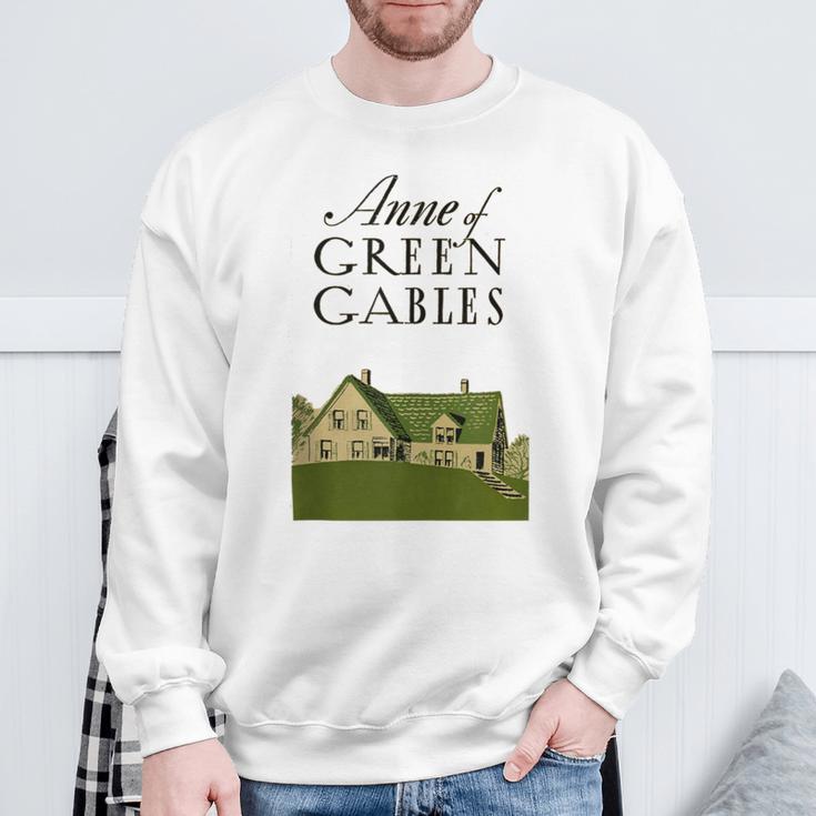 Anne Of Green Gables LM Montgomery Vintage Book Cover Sweatshirt Gifts for Old Men