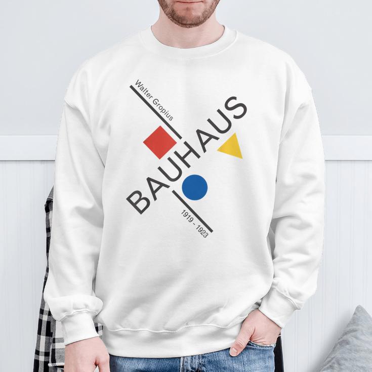 Bauhausムーブメントtシャツ、1923年建築作品。 スウェットシャツ 高齢者への贈り物