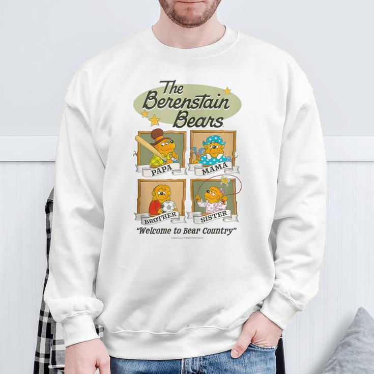 The Berenstain Bears Family Sports And Hobbies Vintage Book Sweatshirt Gifts for Old Men