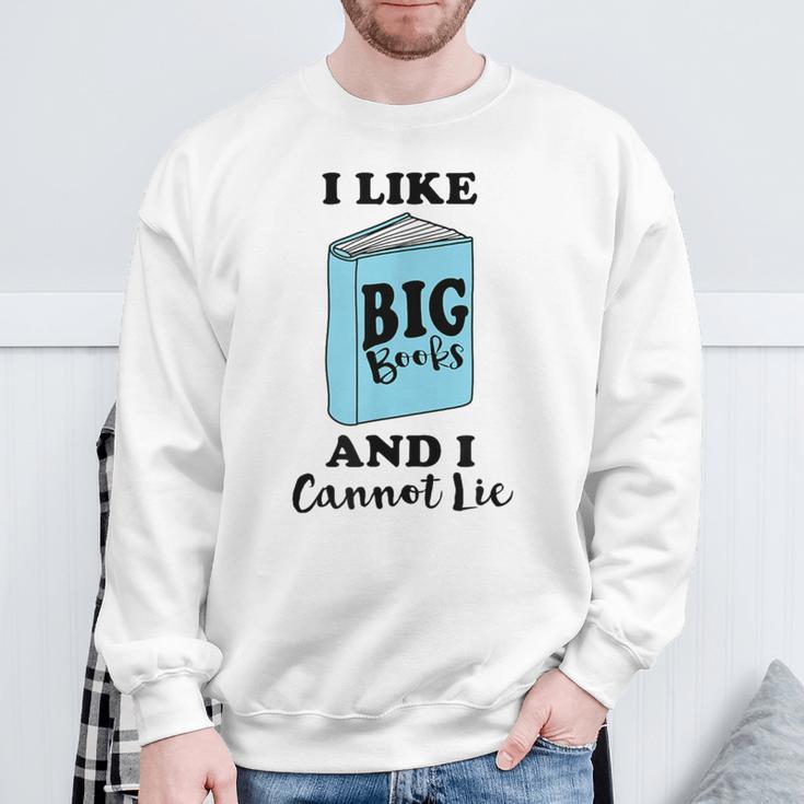 Big Books Sweatshirt Gifts for Old Men