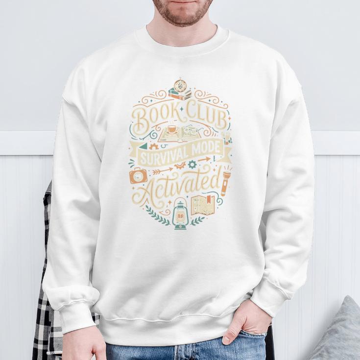 Book Club Reading Books Monthly Women Men Sweatshirt Gifts for Old Men Book Club Reading Books Monthly Women Men Sweatshirt Gifts for Old Men