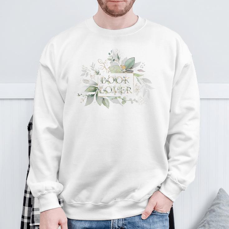 Book Lover Comfort Wear Sweatshirt Gifts for Old Men