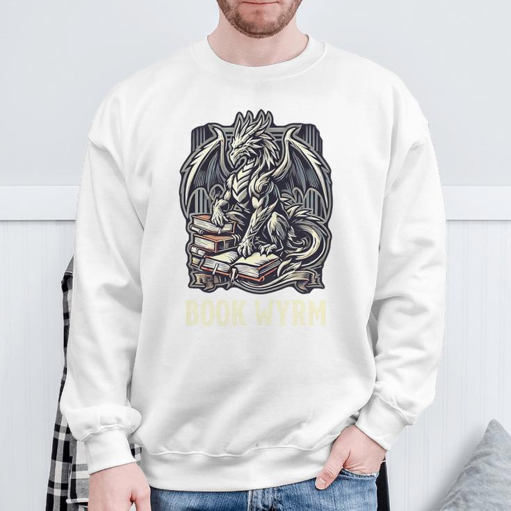 Book Lover I'm a Bookwyrm Not A Bookworm Fantasy Library Fan Premium Tri-Blend Sweatshirt Gifts for Old Men Book Lover I'm a Bookwyrm Not A Bookworm Fantasy Library Fan Premium Tri-Blend Sweatshirt Gifts for Old Men