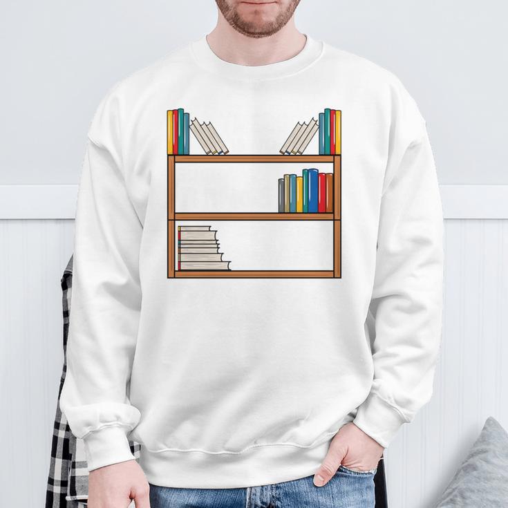 Book Reader Reading Lover Sweatshirt Gifts for Old Men