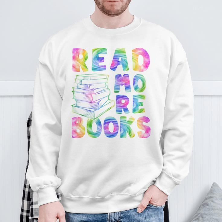 Book Reading Club Tie Dye Book Lovers Librarians Sweatshirt Gifts for Old Men Book Reading Club Tie Dye Book Lovers Librarians Sweatshirt Gifts for Old Men