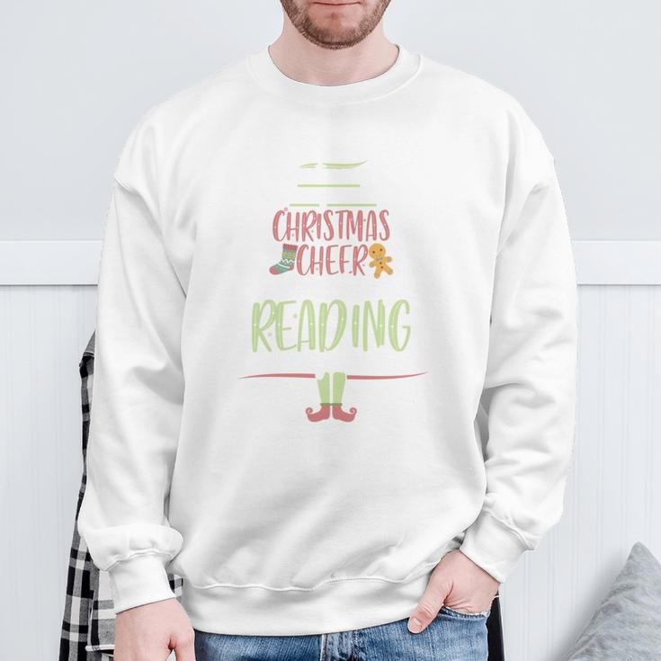 Book Reading Snow Books Are Calling Sweatshirt Gifts for Old Men