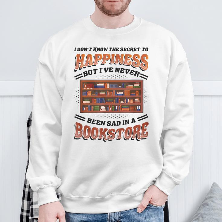Book Store Librarian Book Lover Sweatshirt Gifts for Old Men