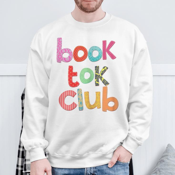 Book Tok Club Book Lover Bookish Librarian Reading Reads Sweatshirt Gifts for Old Men
