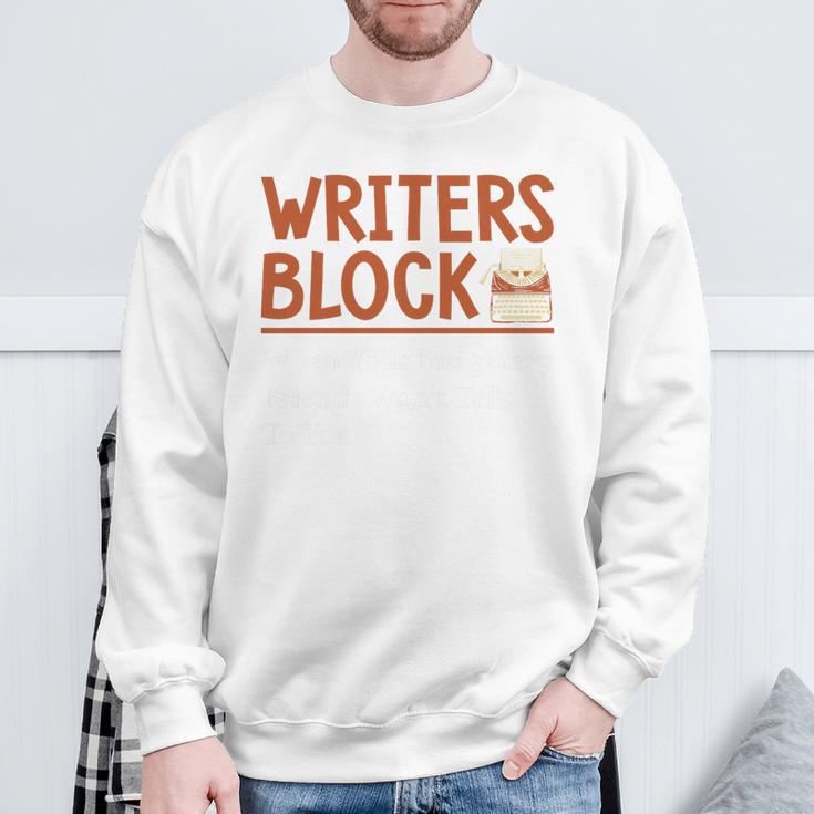 Book Writer Author Writers Block Book Writing Novelist Premium Tri-Blend Sweatshirt Gifts for Old Men Book Writer Author Writers Block Book Writing Novelist Premium Tri-Blend Sweatshirt Gifts for Old Men
