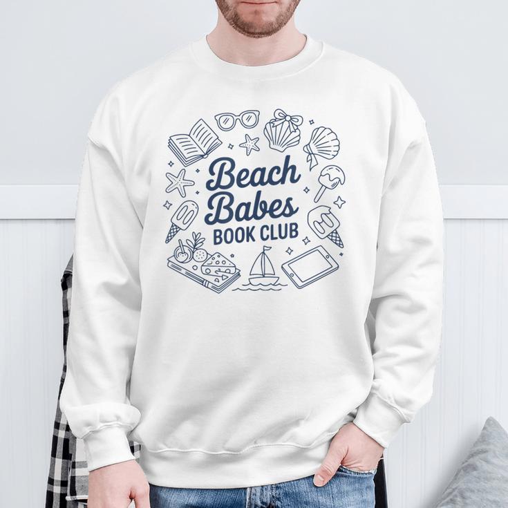 Bookish Reading Beach Babes Book Club Sweatshirt Gifts for Old Men Bookish Reading Beach Babes Book Club Sweatshirt Gifts for Old Men