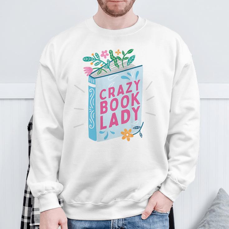 Bookworm Avid Reader Book Reading Nerd Crazy Book Lady Sweatshirt Gifts for Old Men