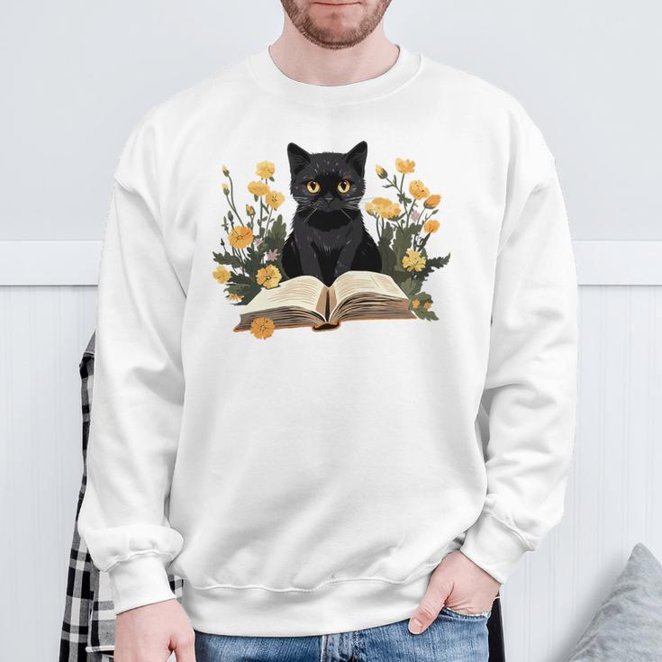 Cat Shirts For Women Book Lover Shirt Cute Cat And Book Premium Tri-Blend Sweatshirt Gifts for Old Men Cat Shirts For Women Book Lover Shirt Cute Cat And Book Premium Tri-Blend Sweatshirt Gifts for Old Men