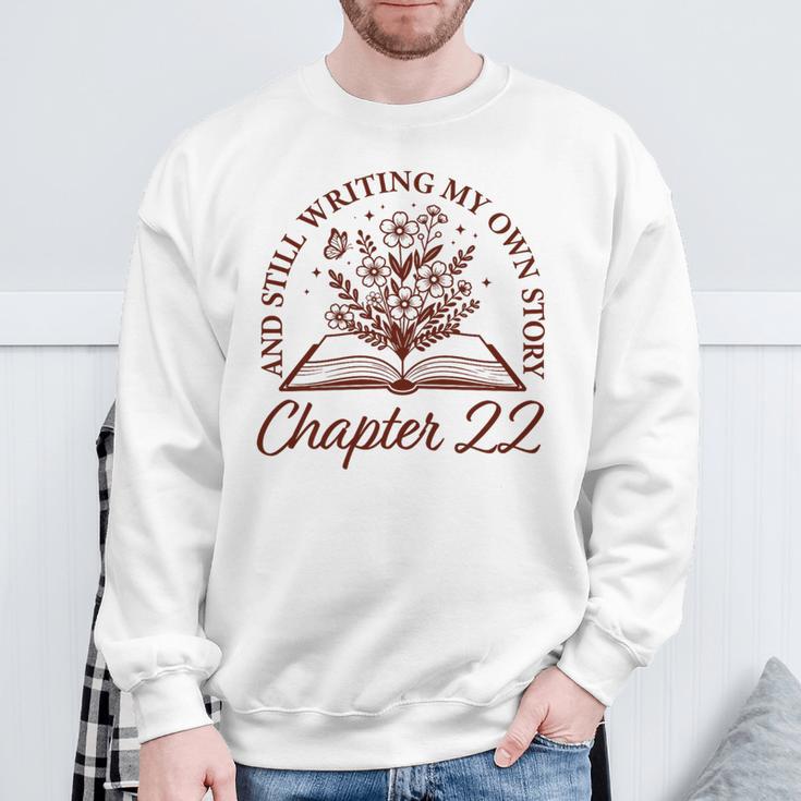 Chapter 22 Book Readers Flower Lovers 22nd Birthday Girls Premium Tri-Blend Sweatshirt Gifts for Old Men Chapter 22 Book Readers Flower Lovers 22nd Birthday Girls Premium Tri-Blend Sweatshirt Gifts for Old Men
