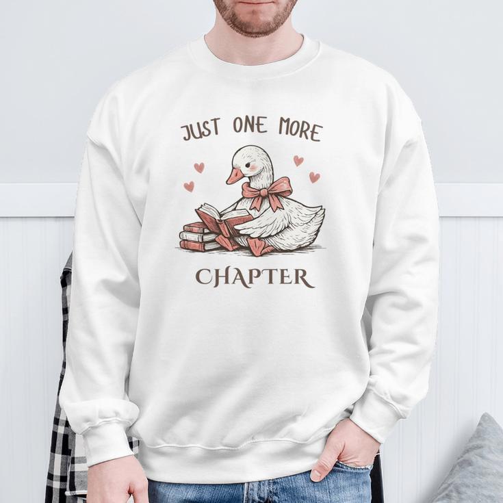Cute Book Loving Duck Sweatshirt Gifts for Old Men Cute Book Loving Duck Sweatshirt Gifts for Old Men
