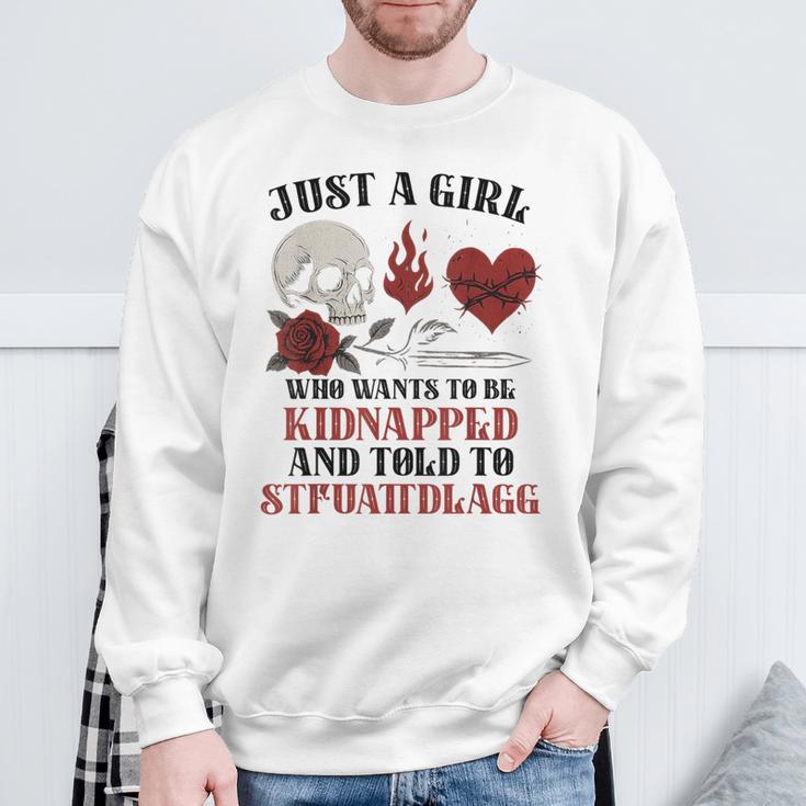 Dark Romance Merch Women STFUATTDLAGG Spicy Book Lover Sweatshirt Gifts for Old Men Dark Romance Merch Women STFUATTDLAGG Spicy Book Lover Sweatshirt Gifts for Old Men