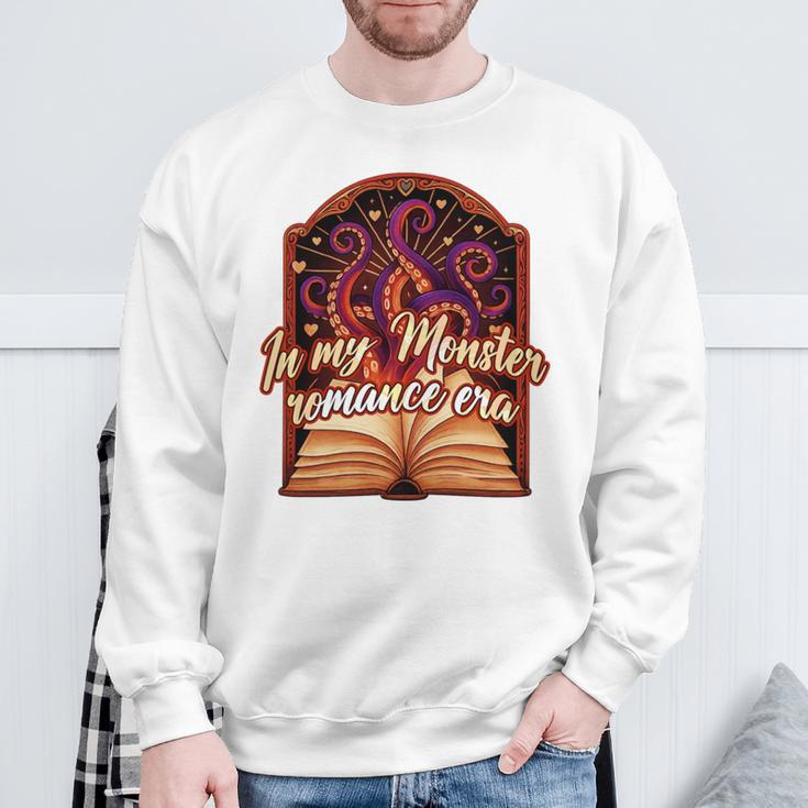 Dark Romance Smut Reader Spicy Book In My Monster Romance Sweatshirt Gifts for Old Men