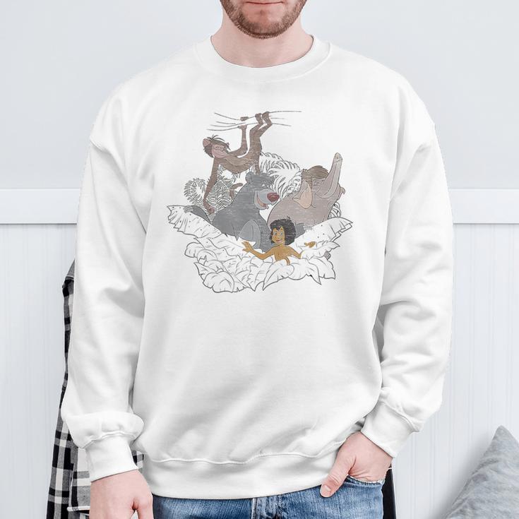 Disney The Jungle Book Tropical Group Poster Sweatshirt Gifts for Old Men Disney The Jungle Book Tropical Group Poster Sweatshirt Gifts for Old Men