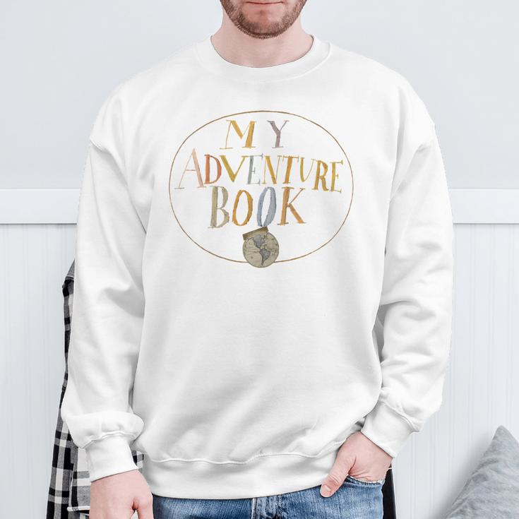 Disney Pixar Up My Adventure Book Comfort Colors Crop Top Sweatshirt Gifts for Old Men