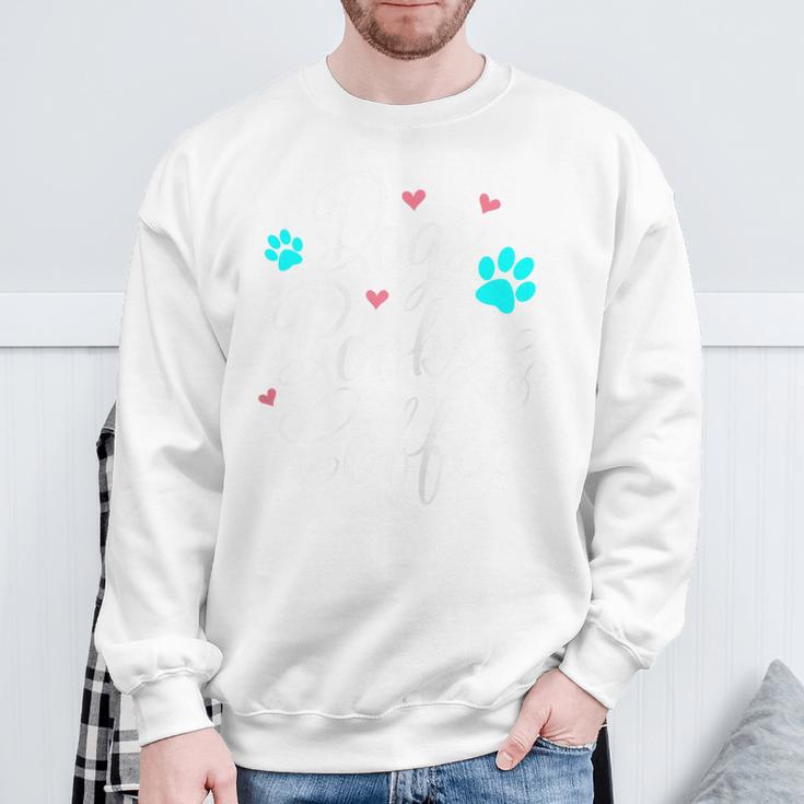 Dogs Books And Coffee T-Shirt Sweatshirt Gifts for Old Men