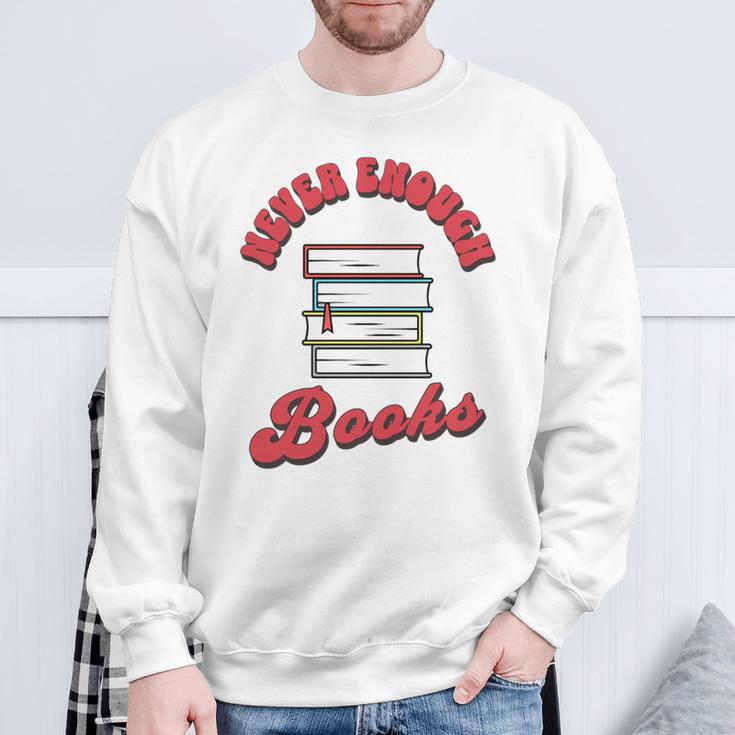 Never Enough Books Book Lover Librarian Teacher Premium Tri-Blend Sweatshirt Gifts for Old Men Never Enough Books Book Lover Librarian Teacher Premium Tri-Blend Sweatshirt Gifts for Old Men