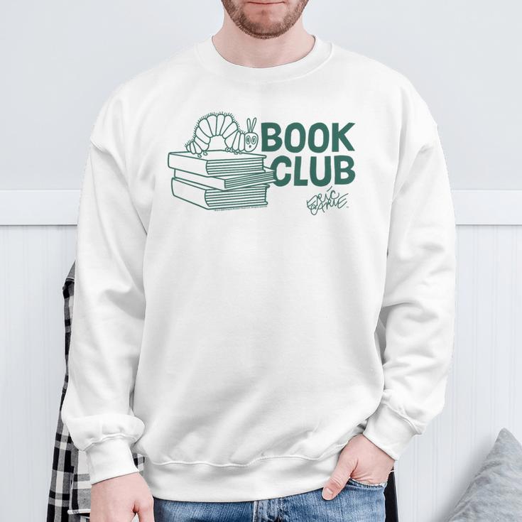 Eric Carle The Very Hungry Caterpillar Book Club Illustrated Sweatshirt Gifts for Old Men