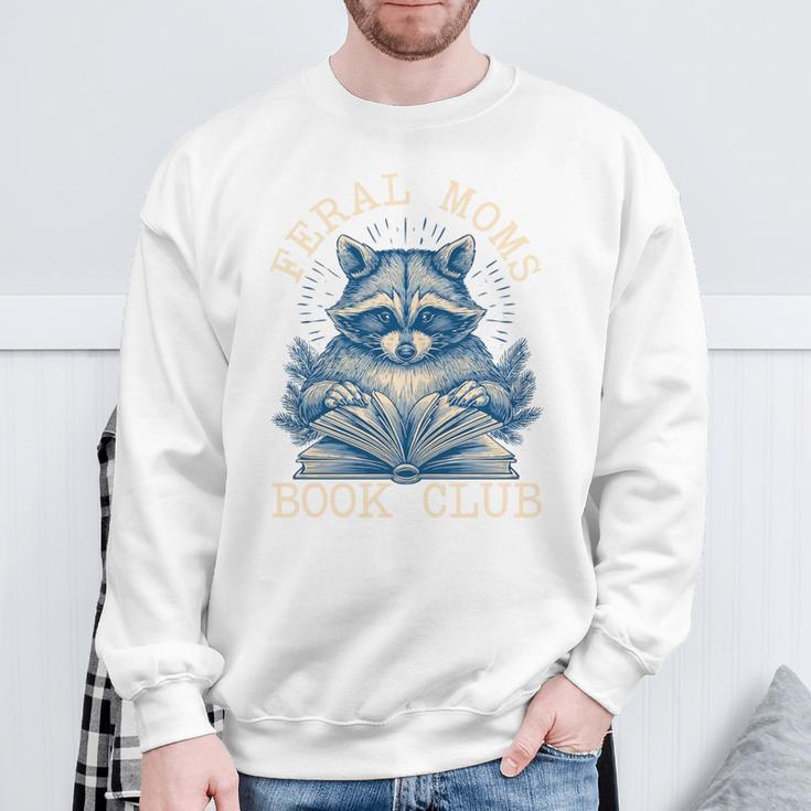 Feral Moms Book Club Sweatshirt Gifts for Old Men Feral Moms Book Club Sweatshirt Gifts for Old Men