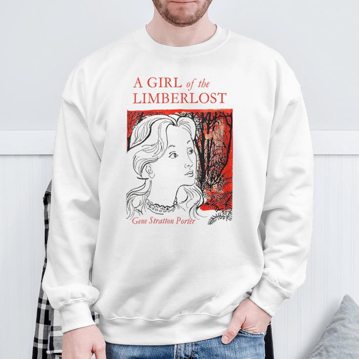 A Girl Of The Limberlost Gene Stratton-Porter Book Cover Sweatshirt Gifts for Old Men