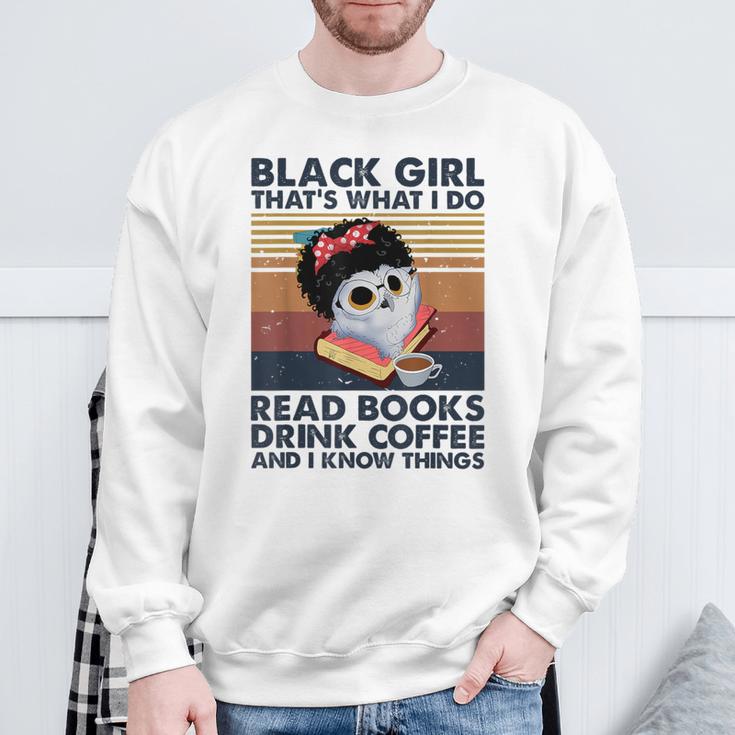 Girl Owl That's What I Do Read Books Sweatshirt Gifts for Old Men Girl Owl That's What I Do Read Books Sweatshirt Gifts for Old Men