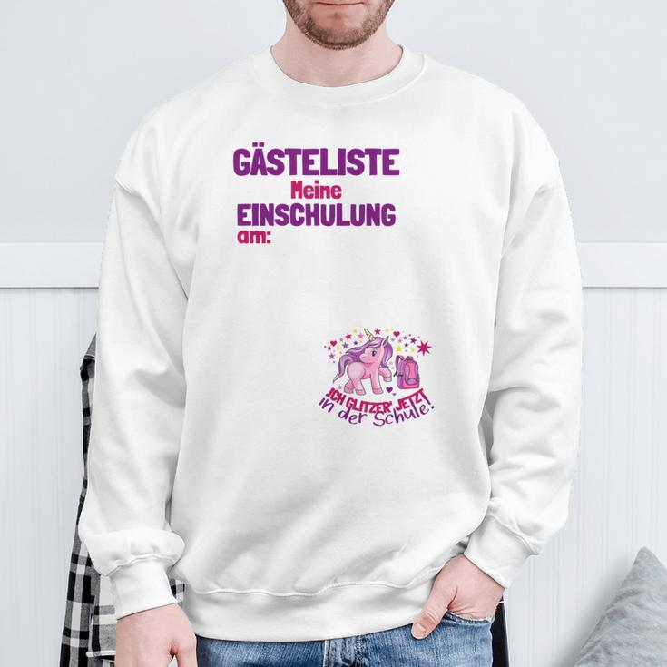 Guest List First Day At School Guest Book First Class Sweatshirt Gifts for Old Men