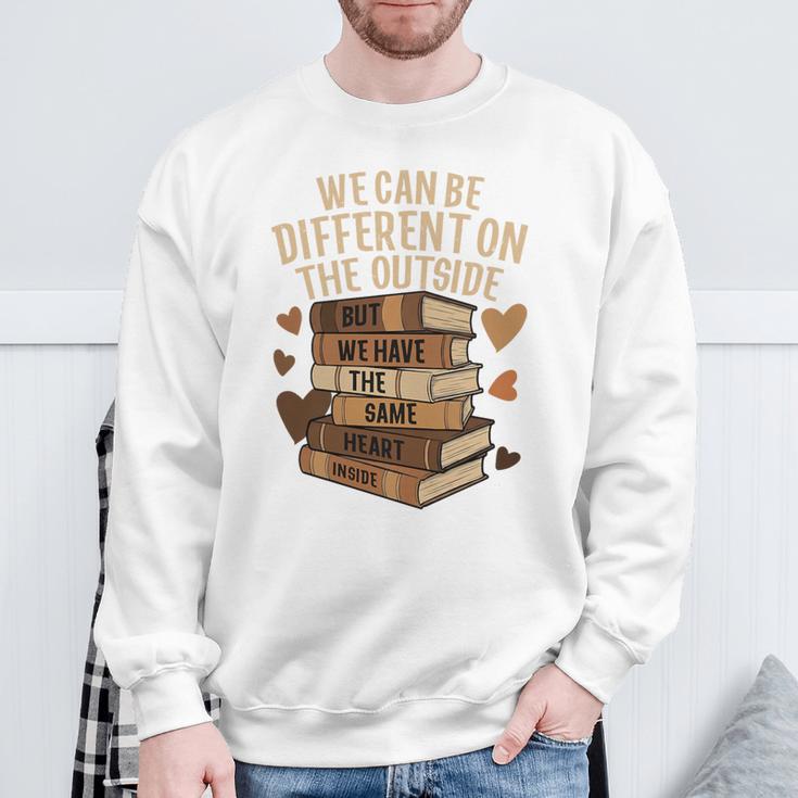 We Have The Same Heart History Month Book Lover Women Premium Tri-Blend Sweatshirt Gifts for Old Men