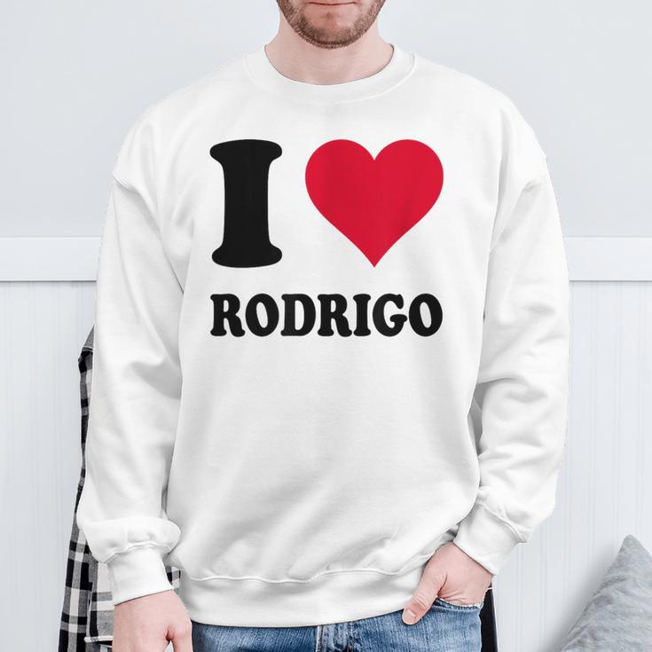 I Love Rodrigo スウェットシャツ 高齢者への贈り物